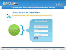 Tablet Screenshot of moenemr.com